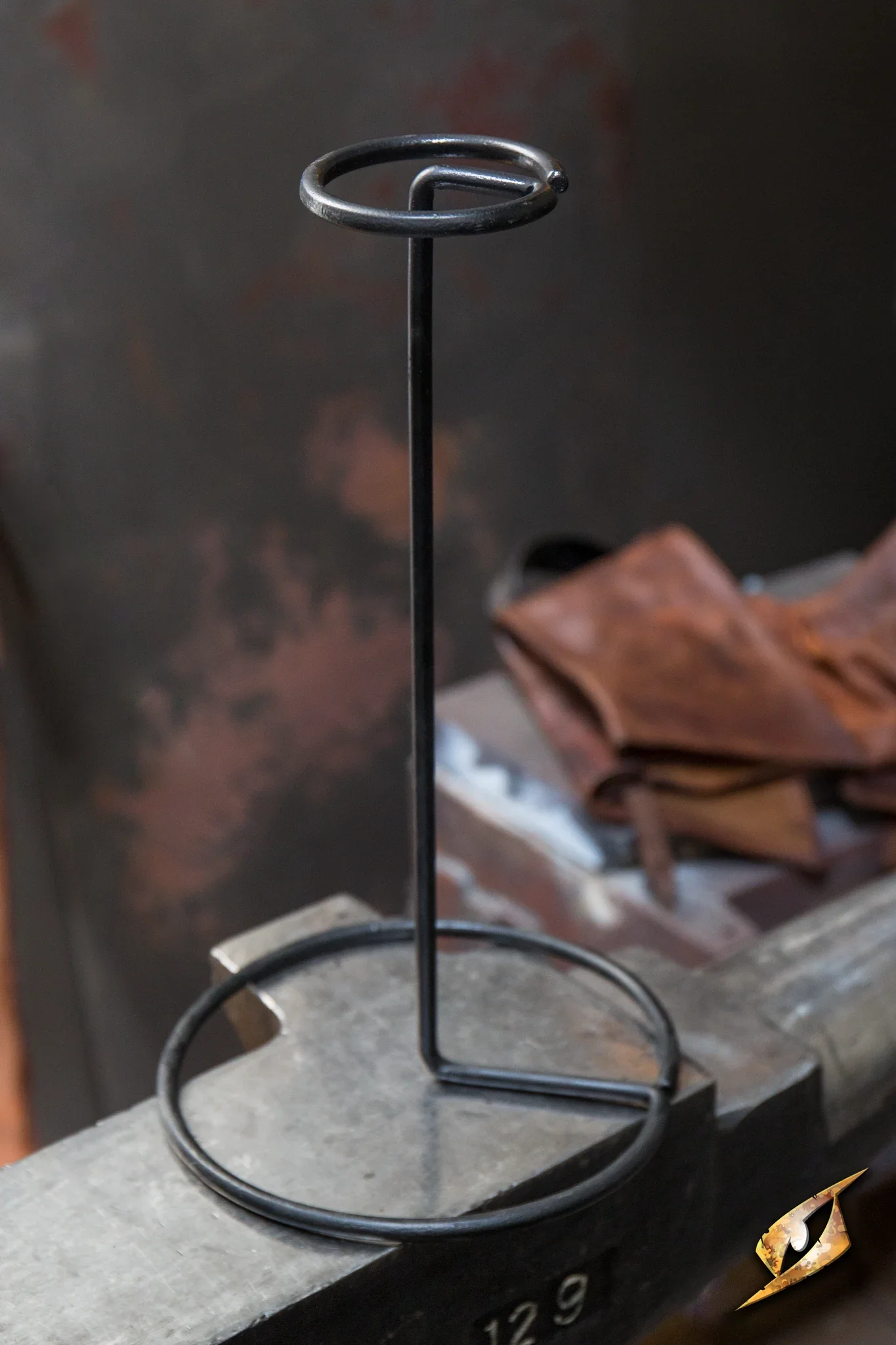 Helmet Stand Metal - Black - Image 2