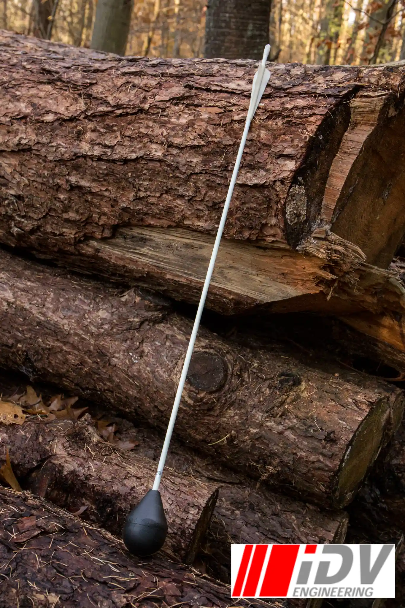 Arrow - Round Head - White Shaft - Image 7